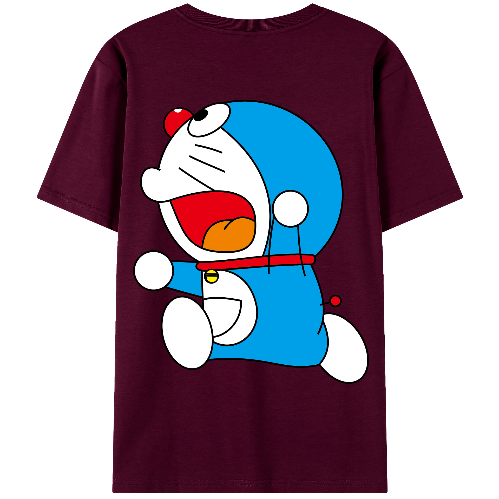 （画像用） ドラえもん Doraemon レディース半袖Tシャツ(バックプリント)